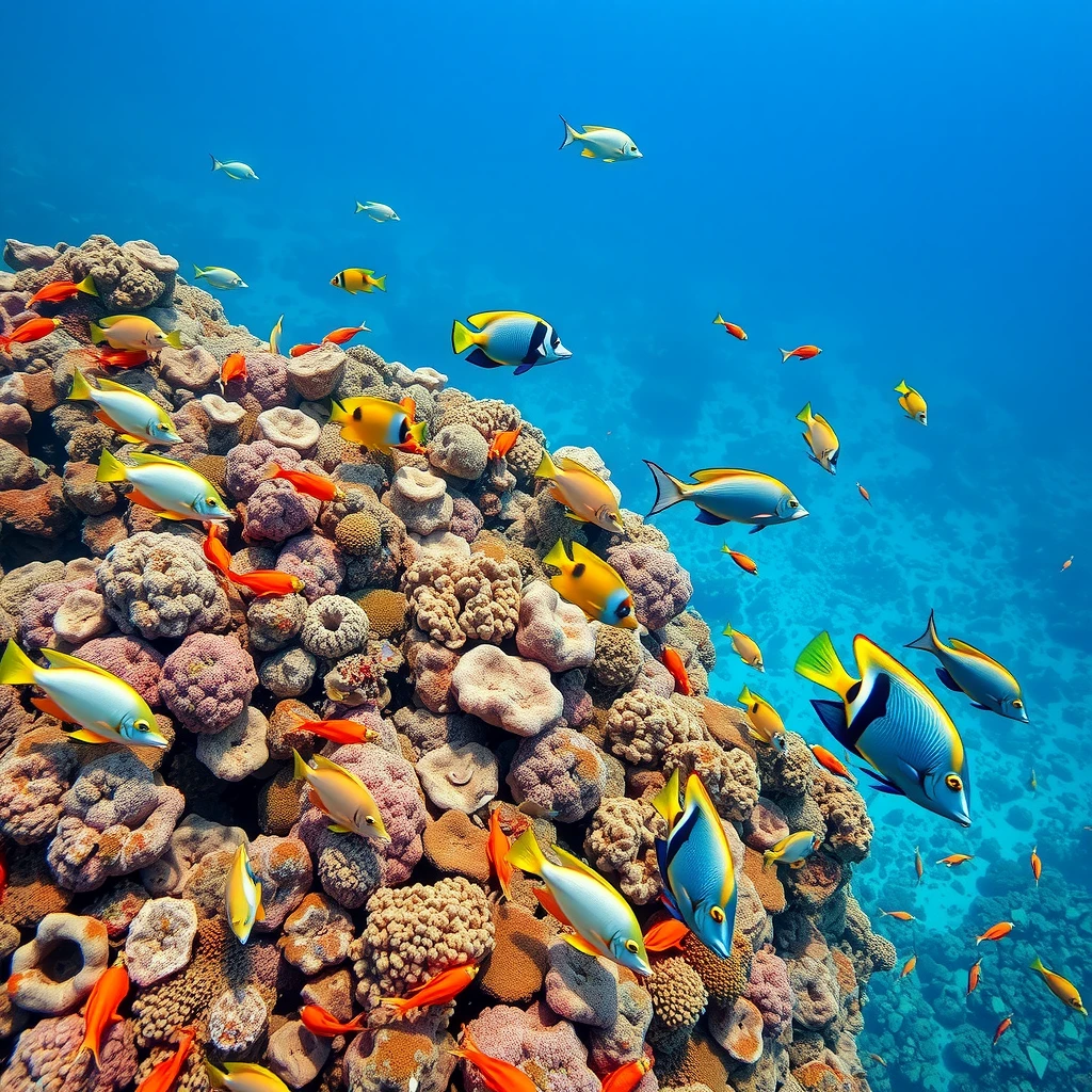 Protected marine ecosystem thanks to top environmental organizations