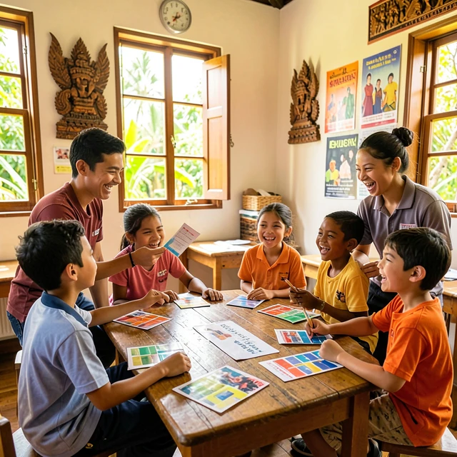 Volunteer Abroad teaching English program for college students