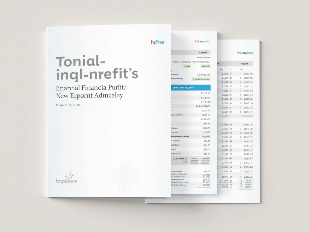 Sample non-profit annual financial report