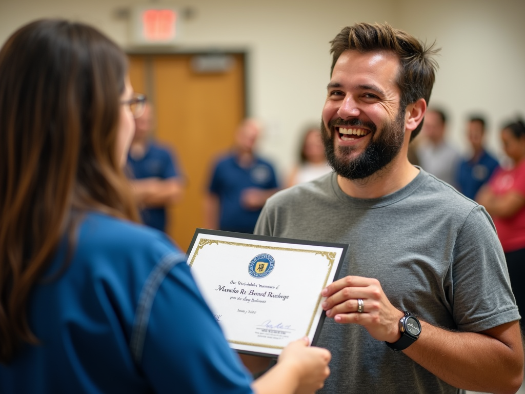 Volunteer recognition ceremony