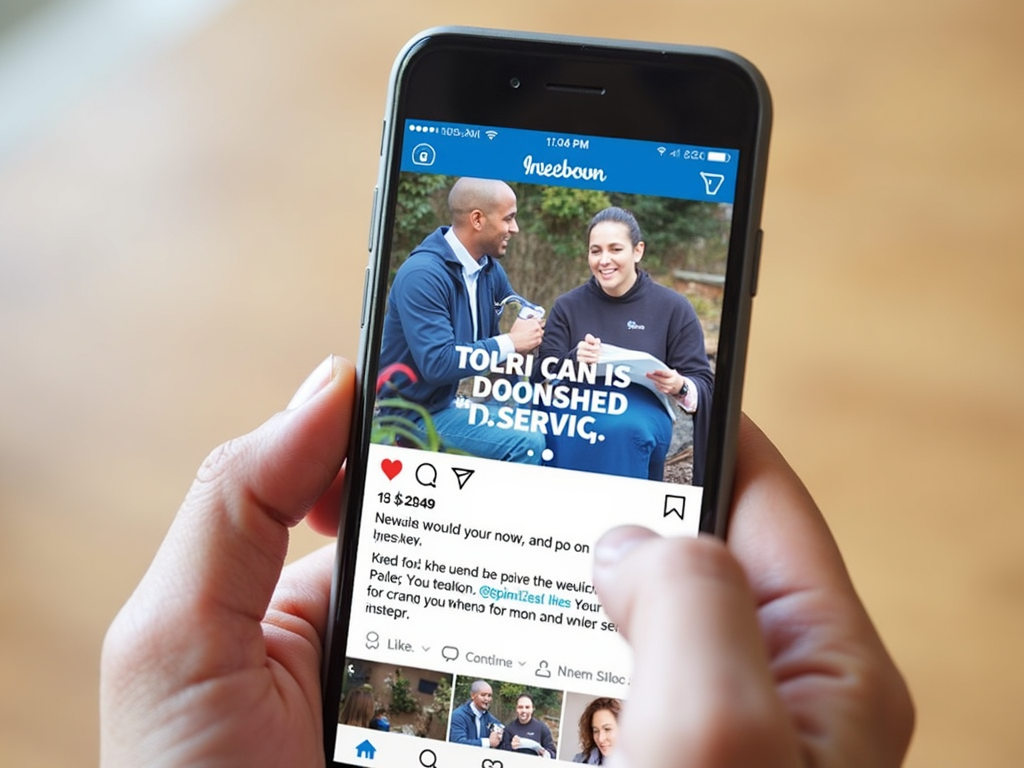 Social media promotion for a community event