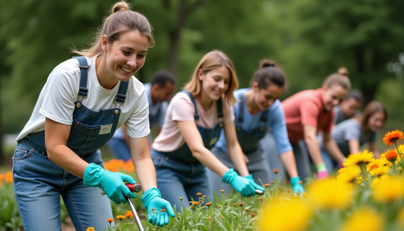 Community clean-up activity