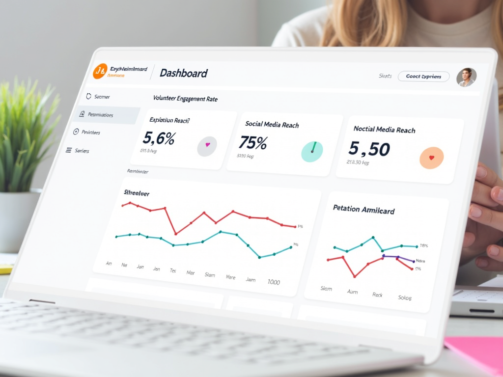 Advocacy program metrics dashboard