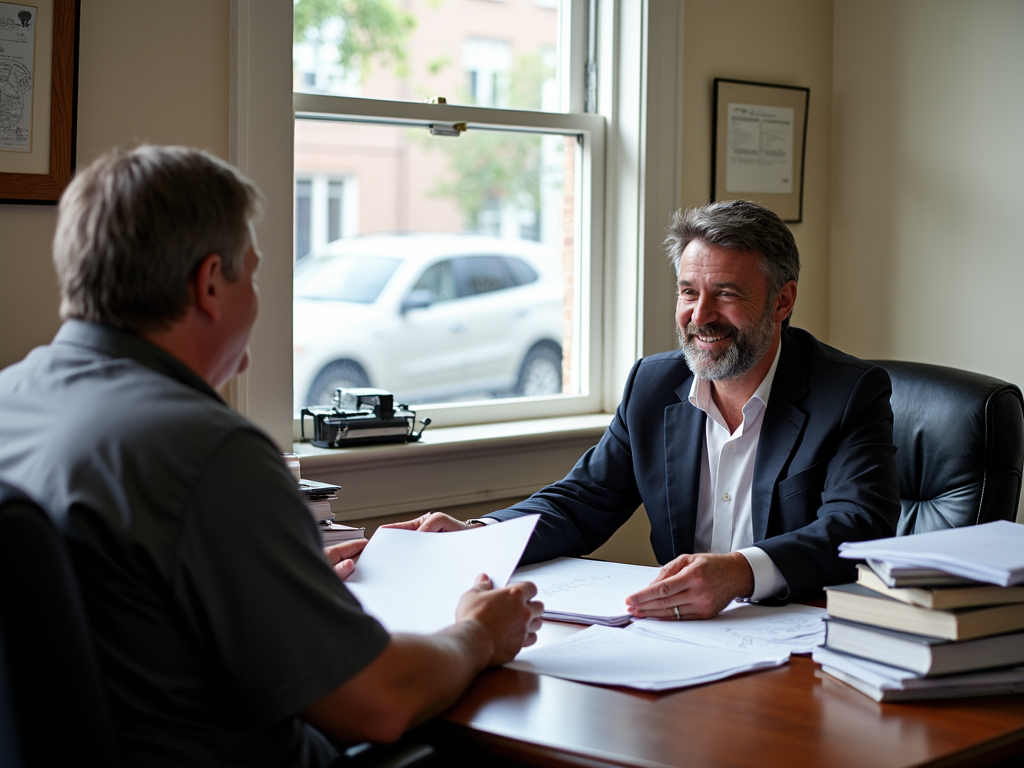 Advocate meeting decision-maker