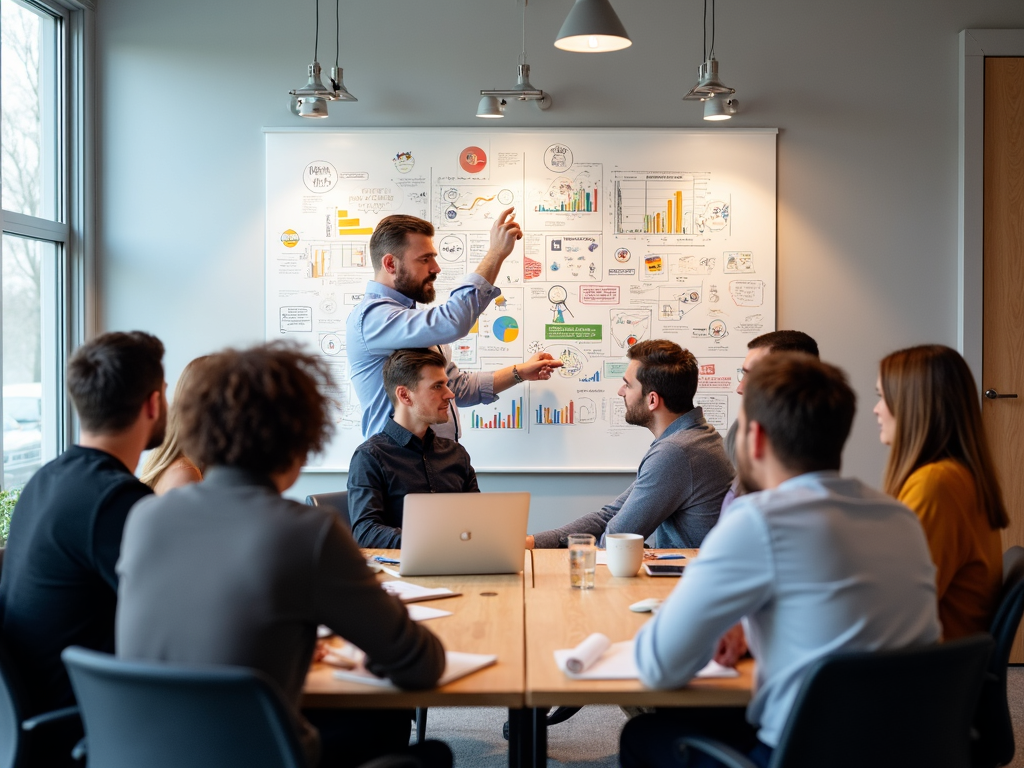 People brainstorming together