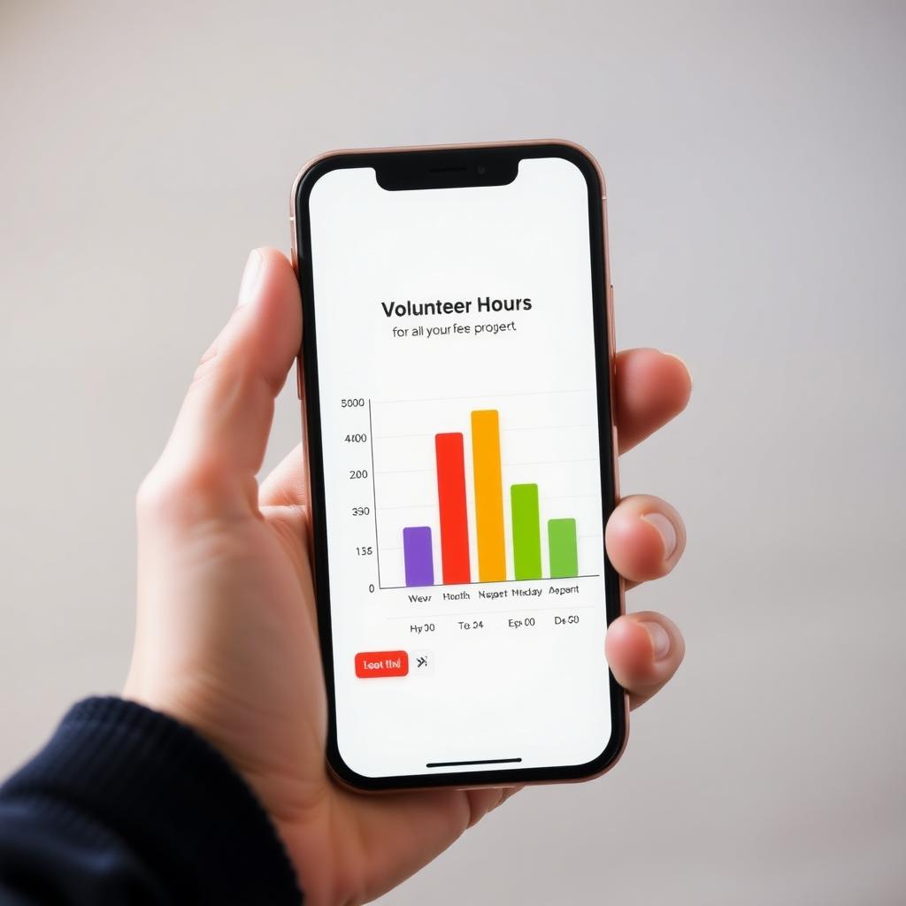 Tracking project data on a phone
