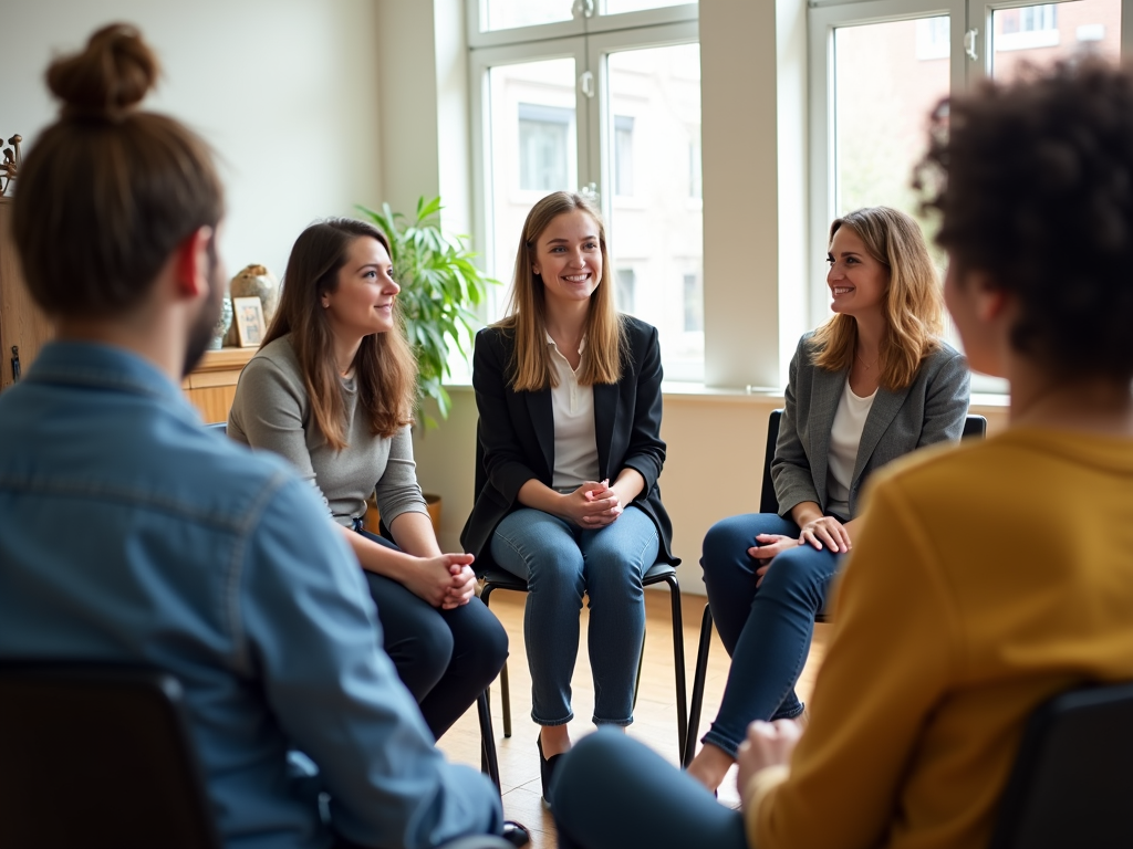 Volunteer training session
