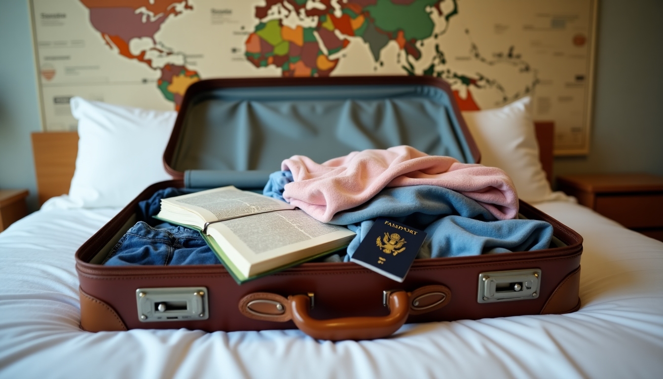 Packing for volunteer trip