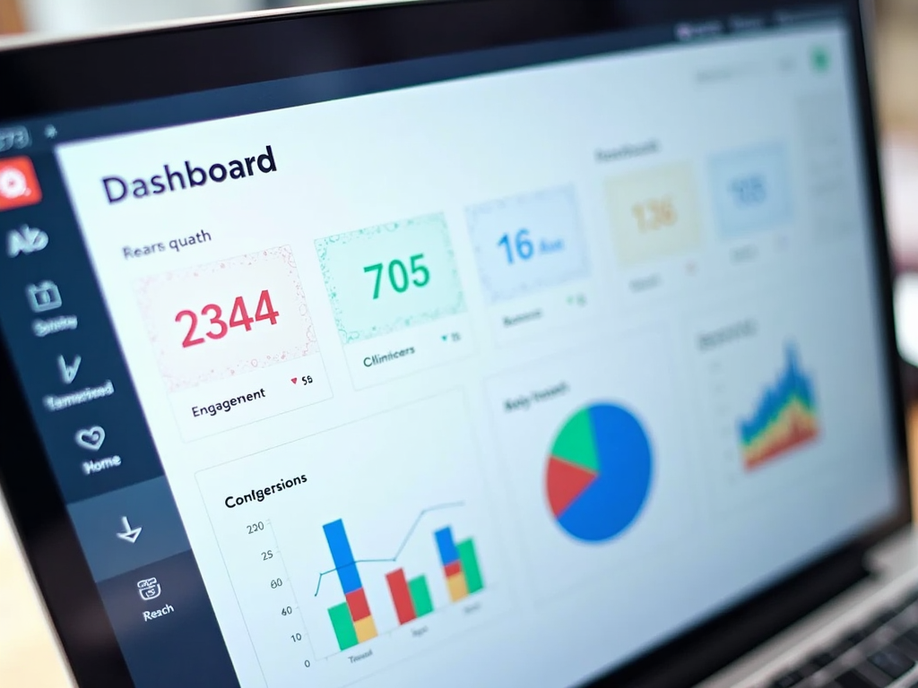 A dashboard showing key metrics for a digital advocacy campaign.