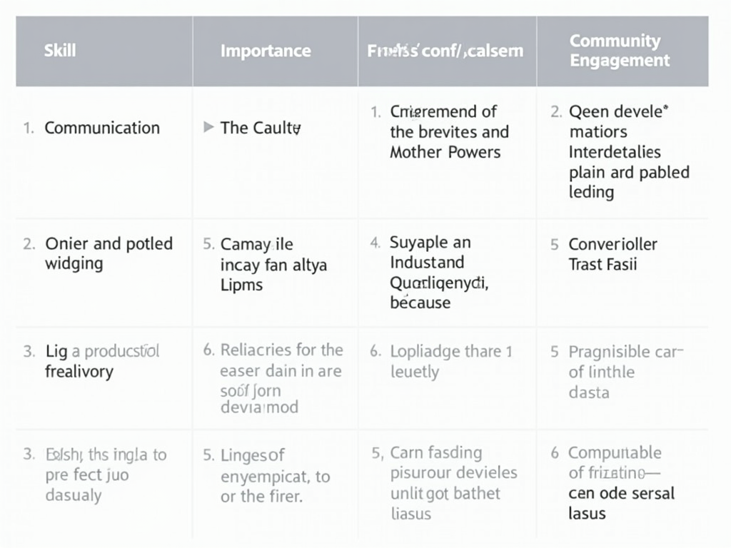 Table outlining key skills for advocacy volunteers