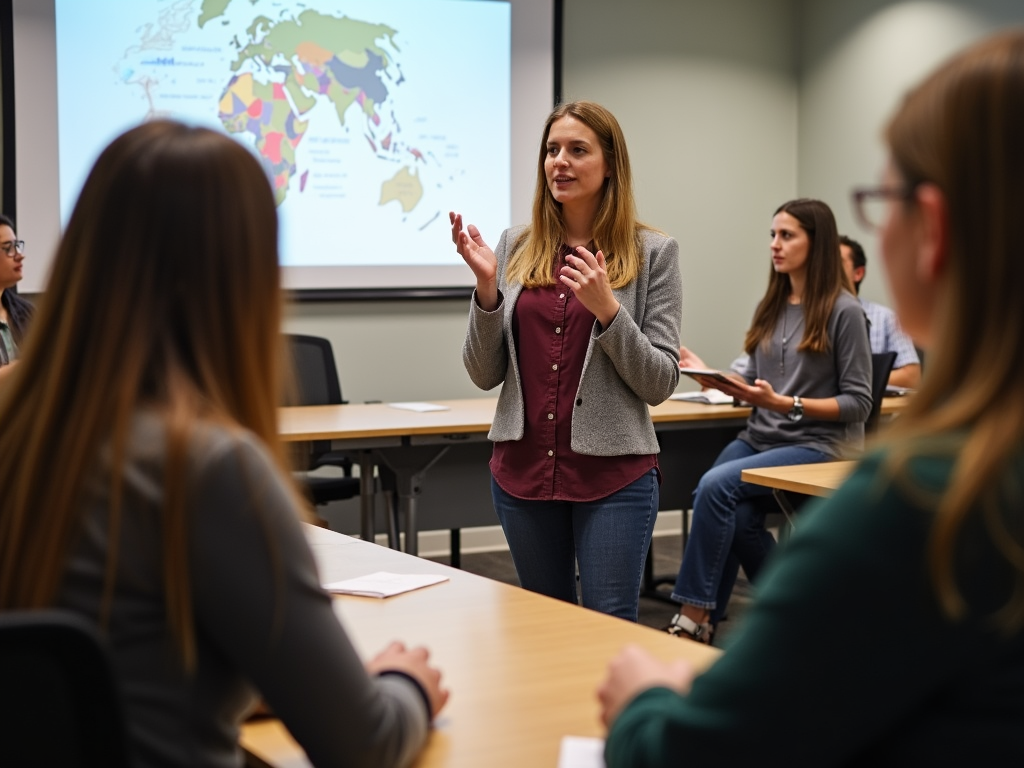 Volunteers in an advocacy training session