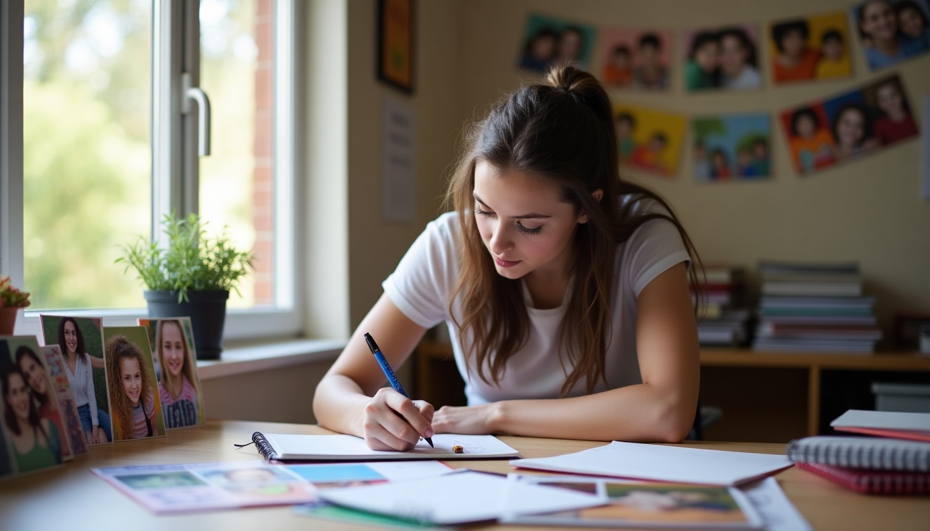 Volunteer reflecting on experience.