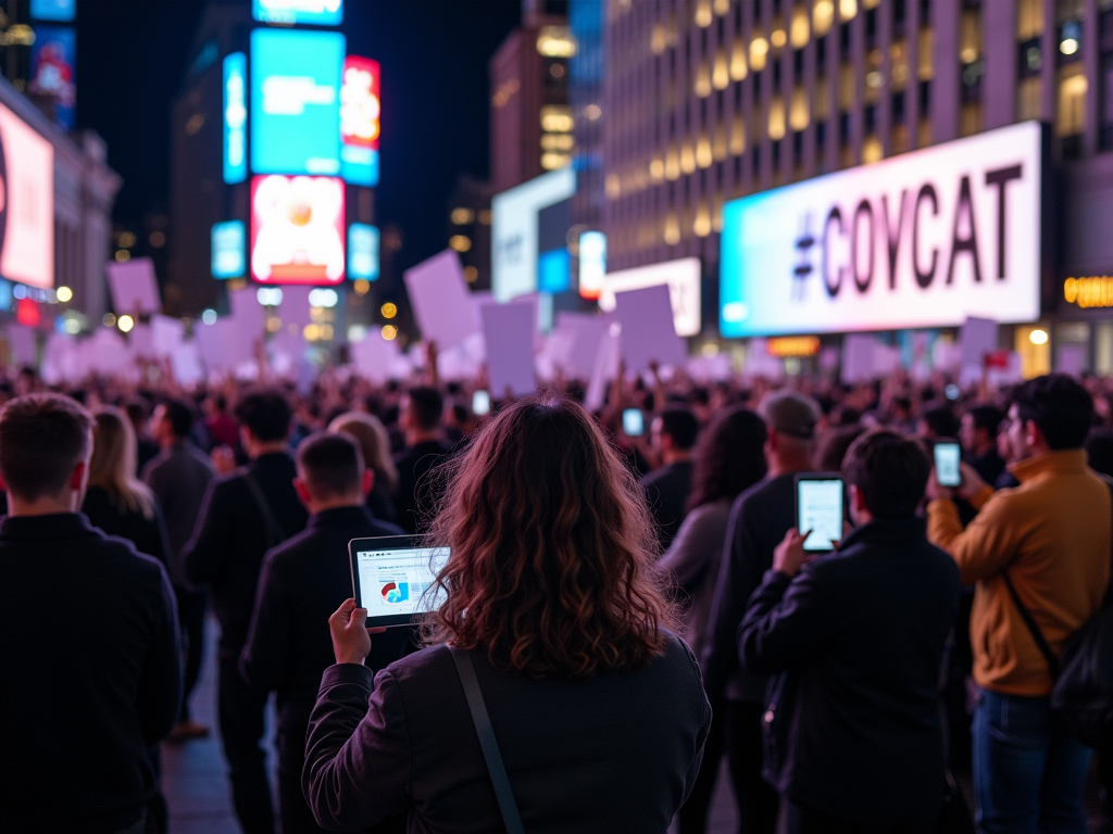 People using technology for grassroots advocacy