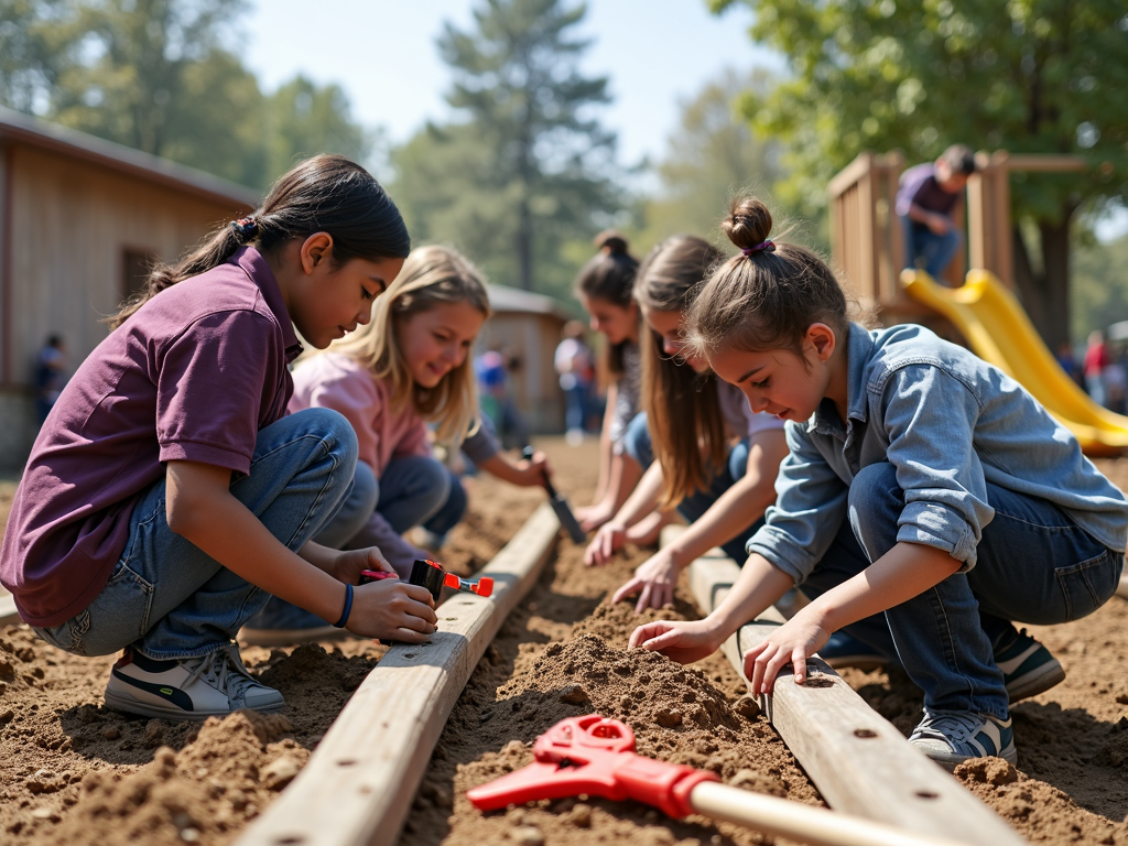 Service learning project in action