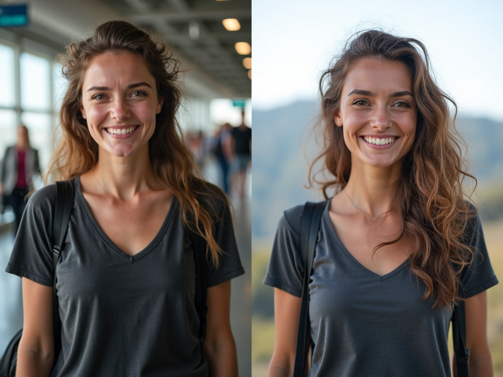 Transformation of a volunteer from before to after their experience