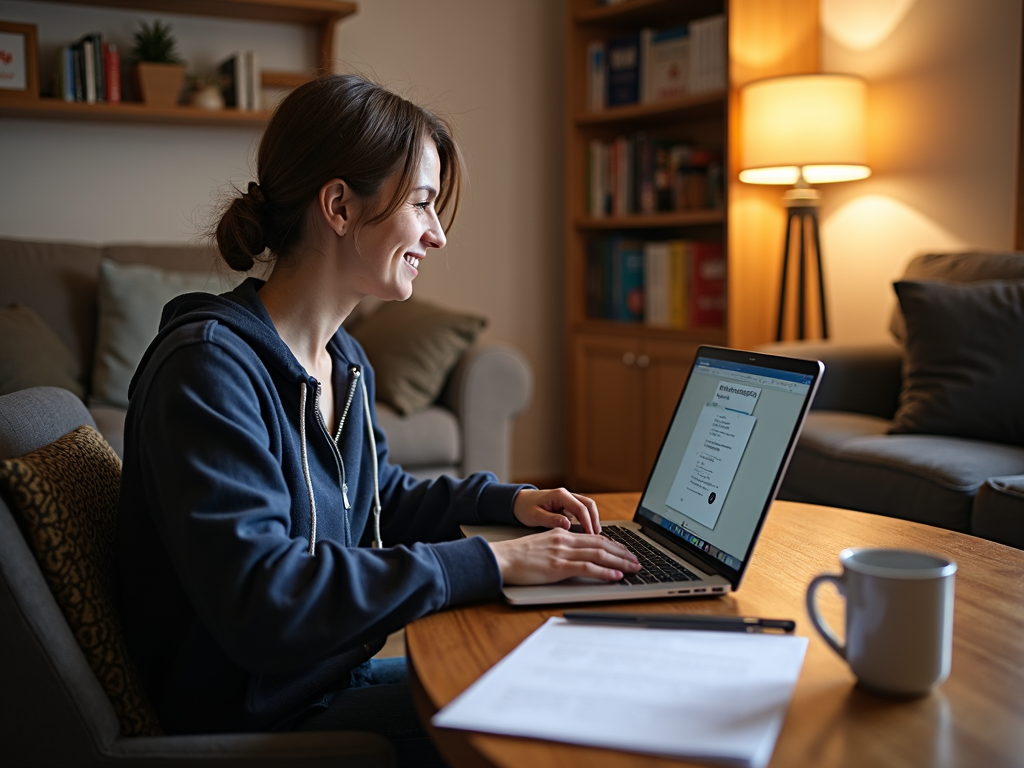 Volunteer in a virtual meeting
