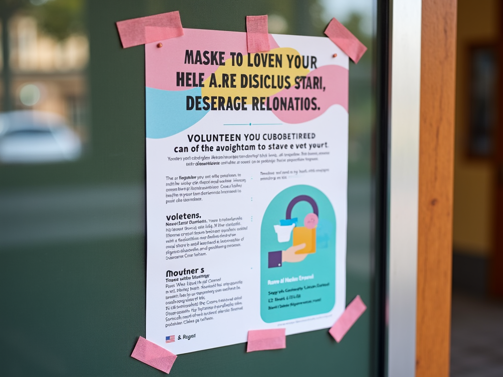 Volunteer recruitment poster