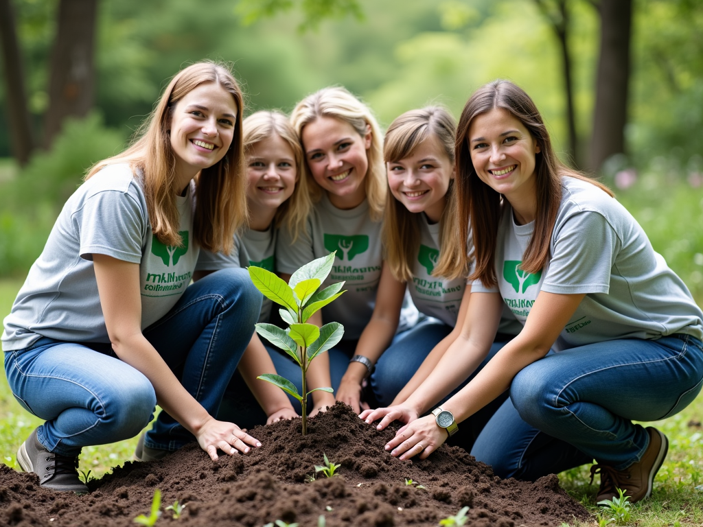 Volunteers contributing to non-profit success
