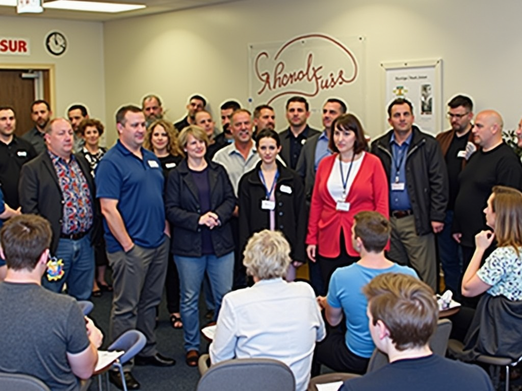 Community advocacy event