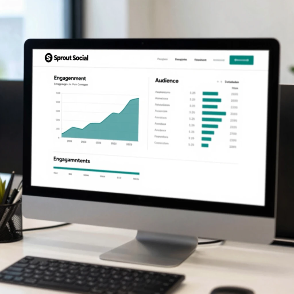 Sprout Social dashboard for advocacy campaign