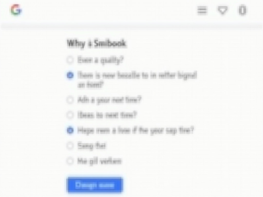 Feedback form for advocacy event