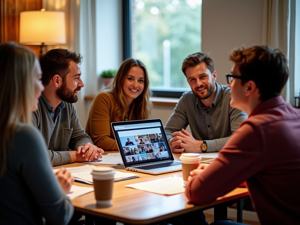 Post-event evaluation meeting