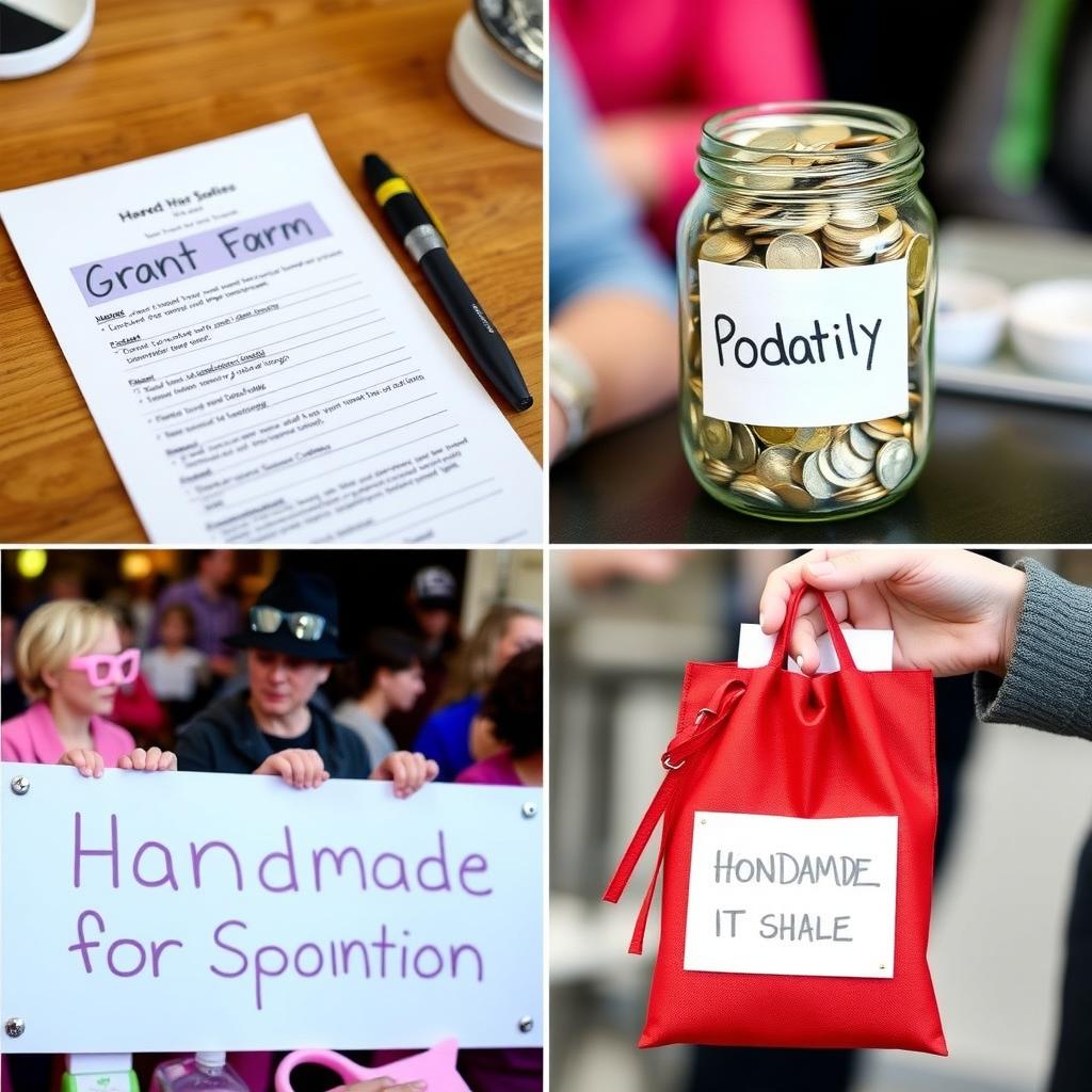Diverse funding sources for non-profits.