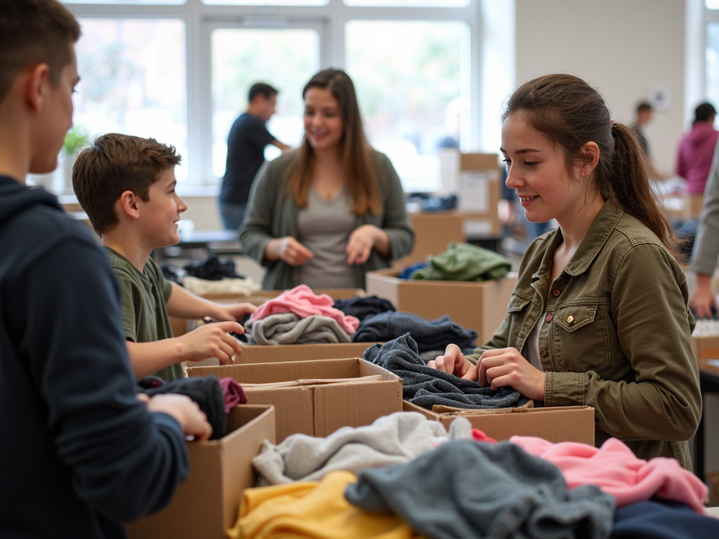 Teens experiencing the value of community involvement
