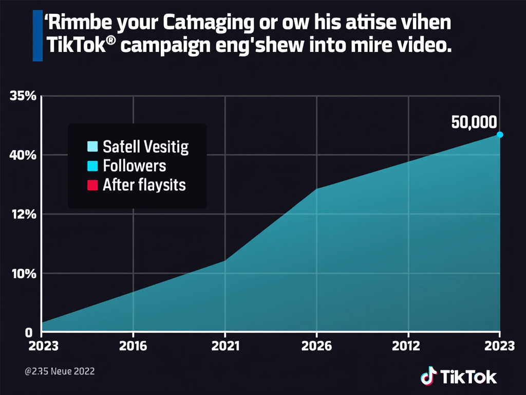 Graph of TikTok political campaign engagement.