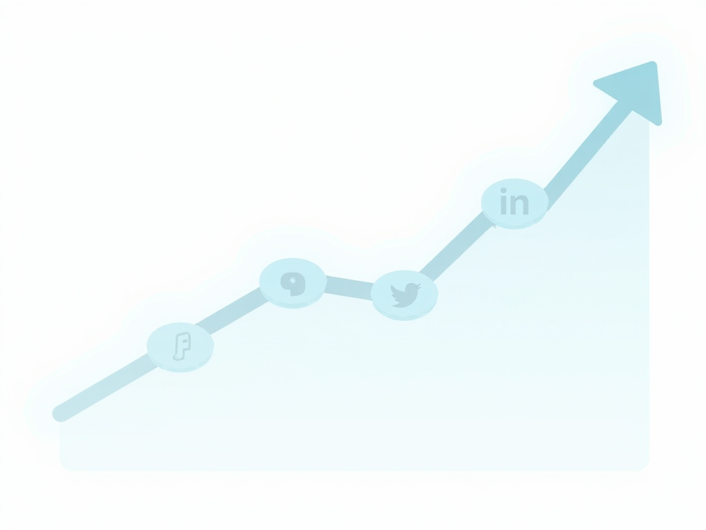 Social media engagement graph