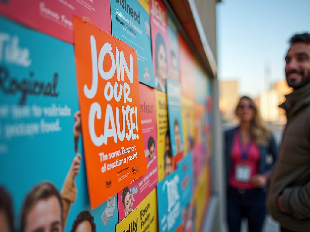Volunteer recruitment poster