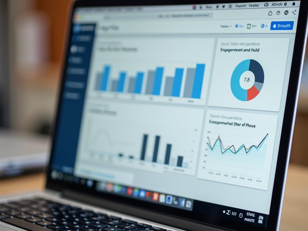 Analytics dashboard displaying the impact of an advocacy campaign.