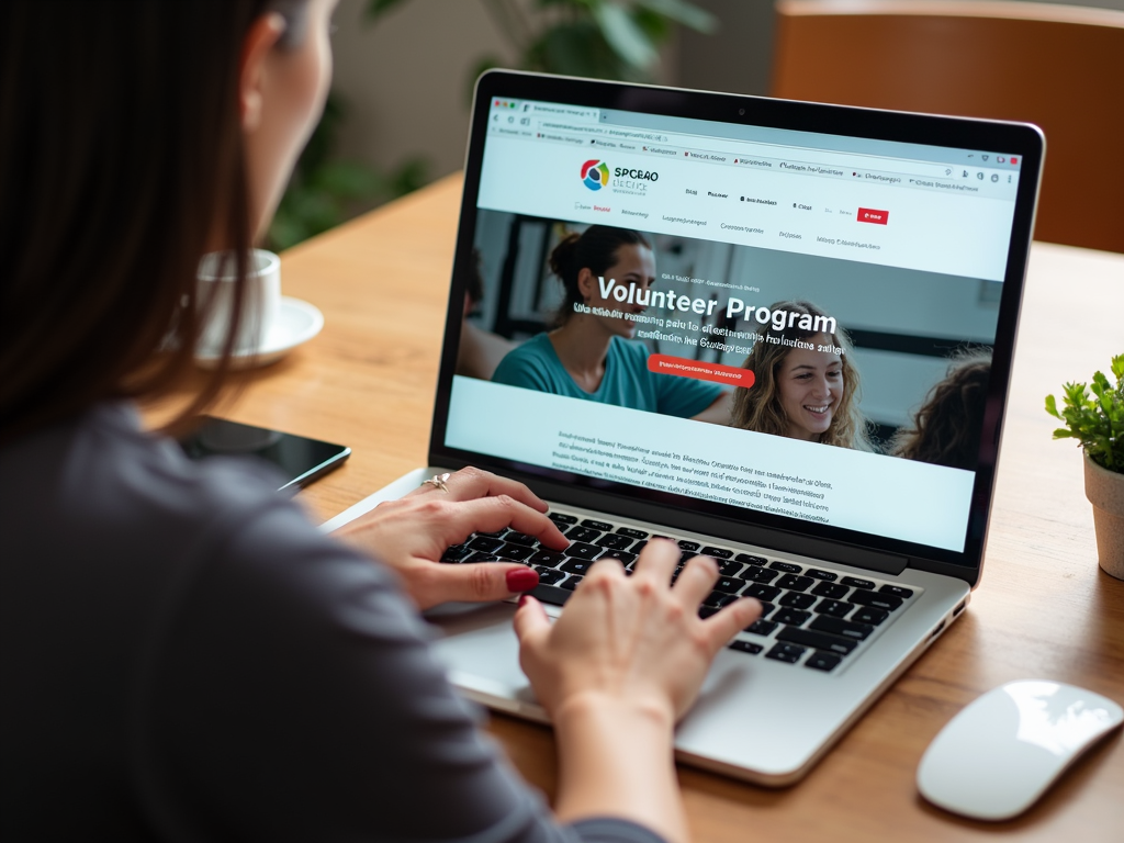 Researching volunteer programs