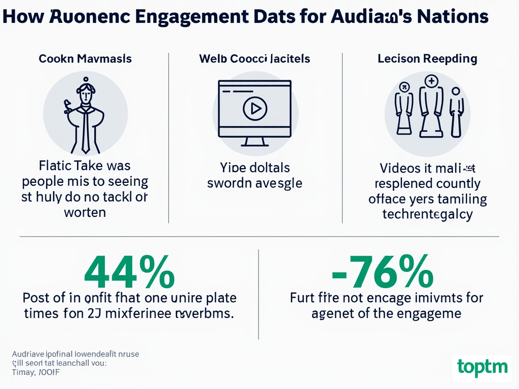 Audience engagement statistics for advocacy