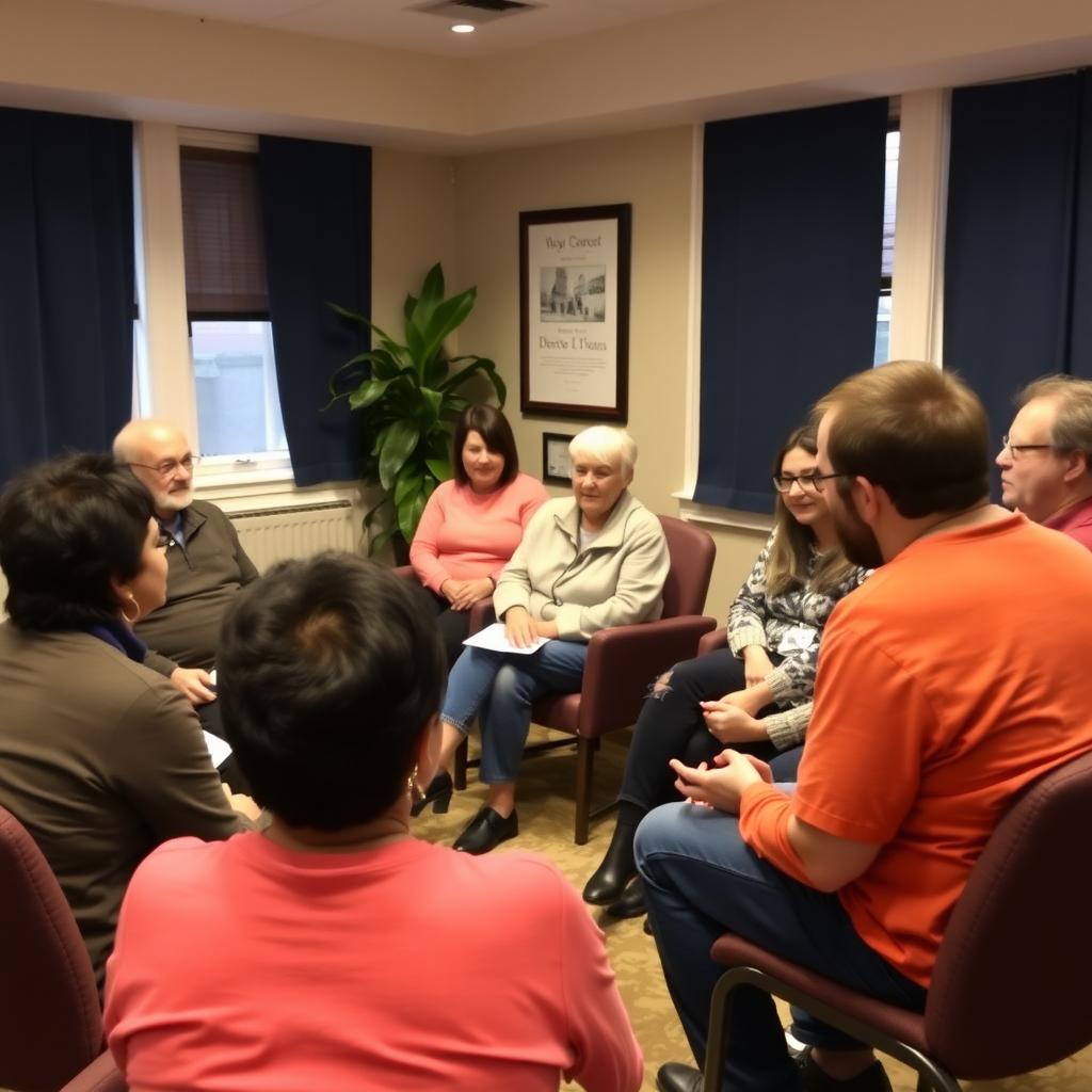 Volunteer training session on legal considerations.
