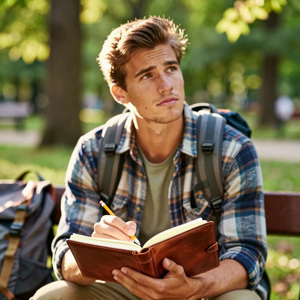Individual experiencing personal transformation through volunteering