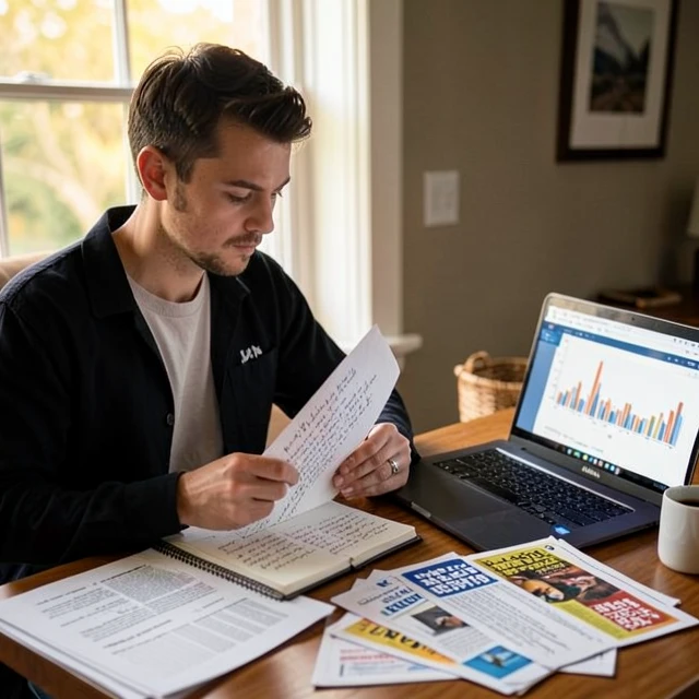 Advocacy volunteer journaling and tracking personal wins