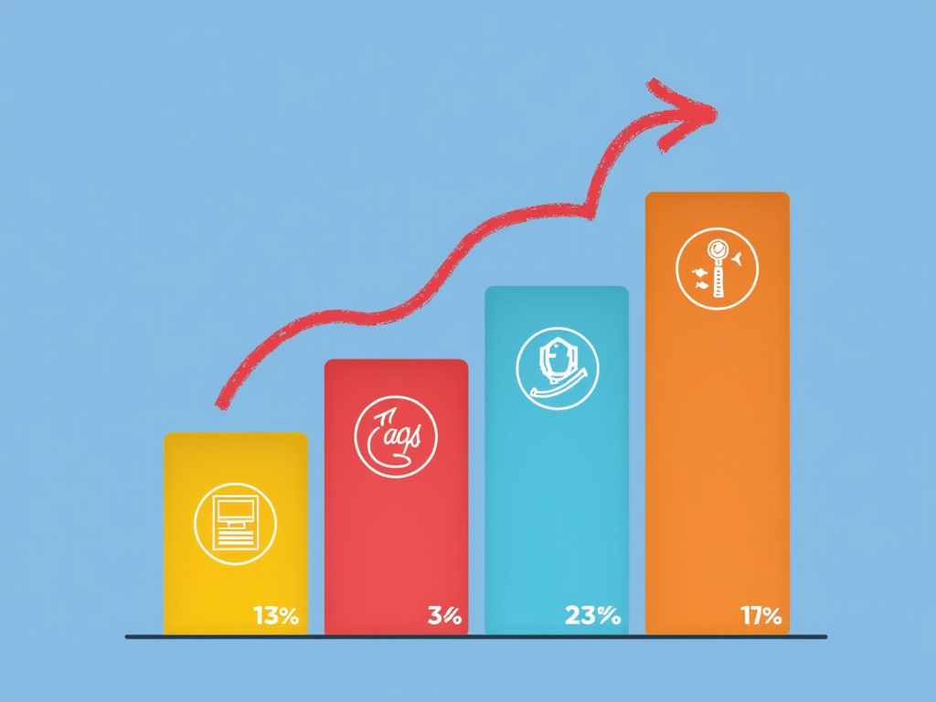 Graph of advocacy program impact