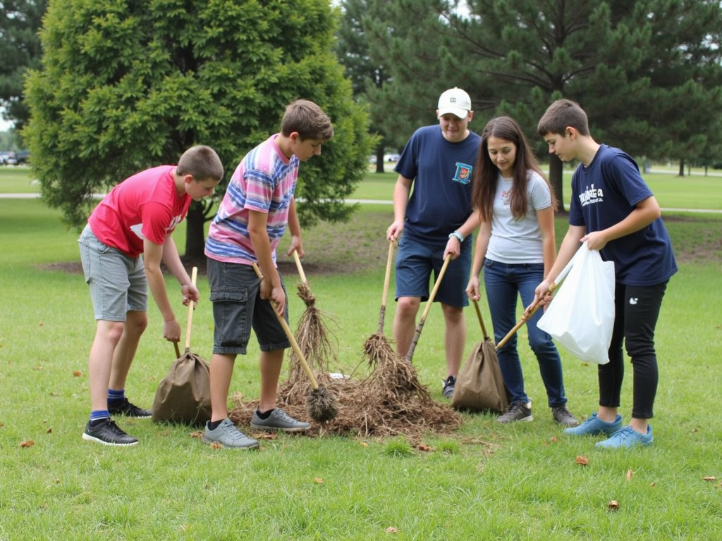 Service learning in action