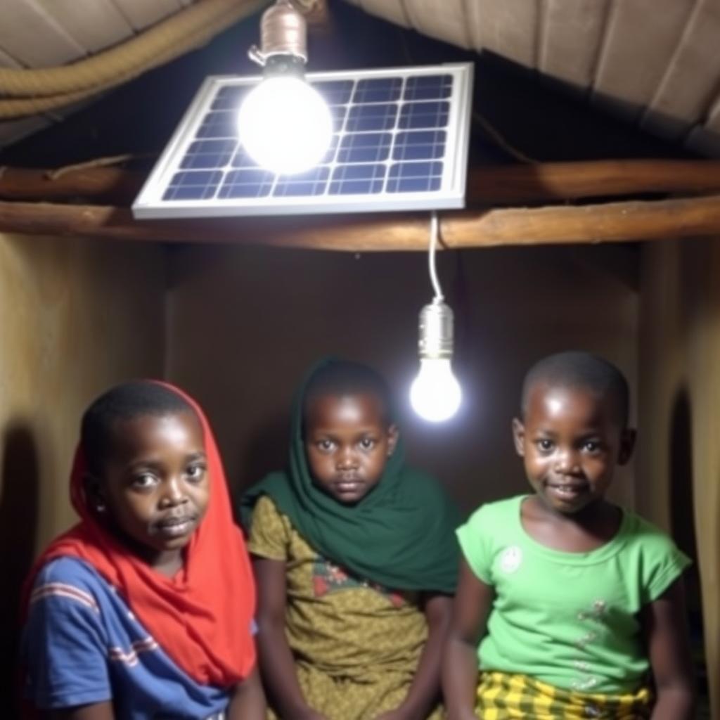 Solar energy in rural Kenya