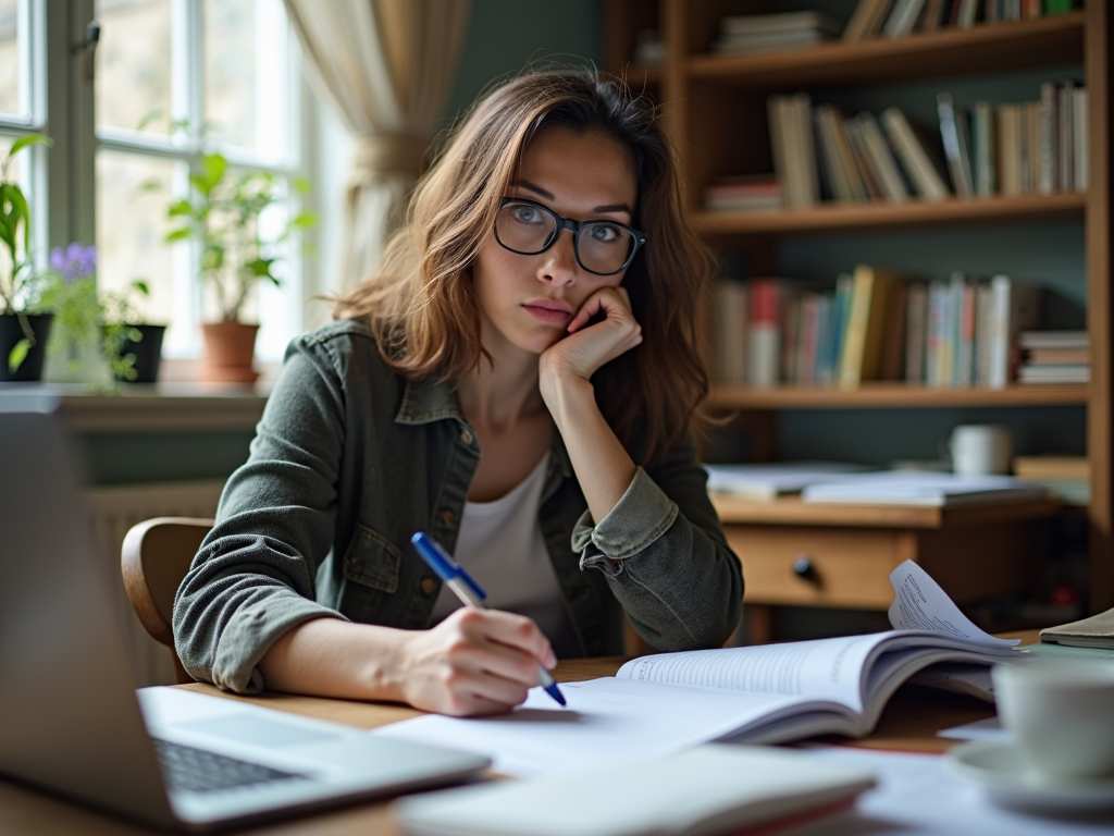 Volunteer conducting research for advocacy