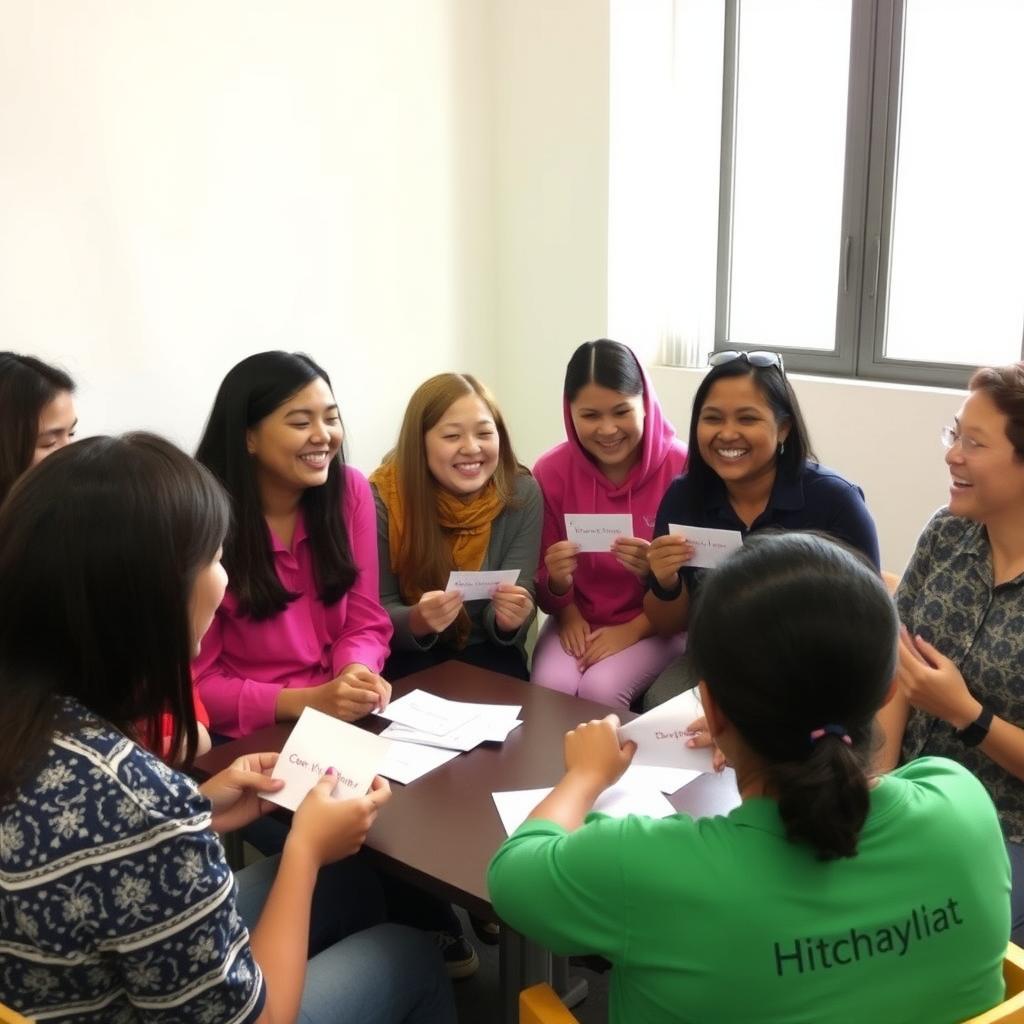 Language learning class