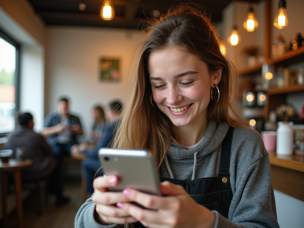 Volunteer sharing a fundraising link
