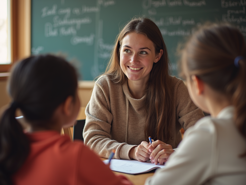 Student teaching abroad.