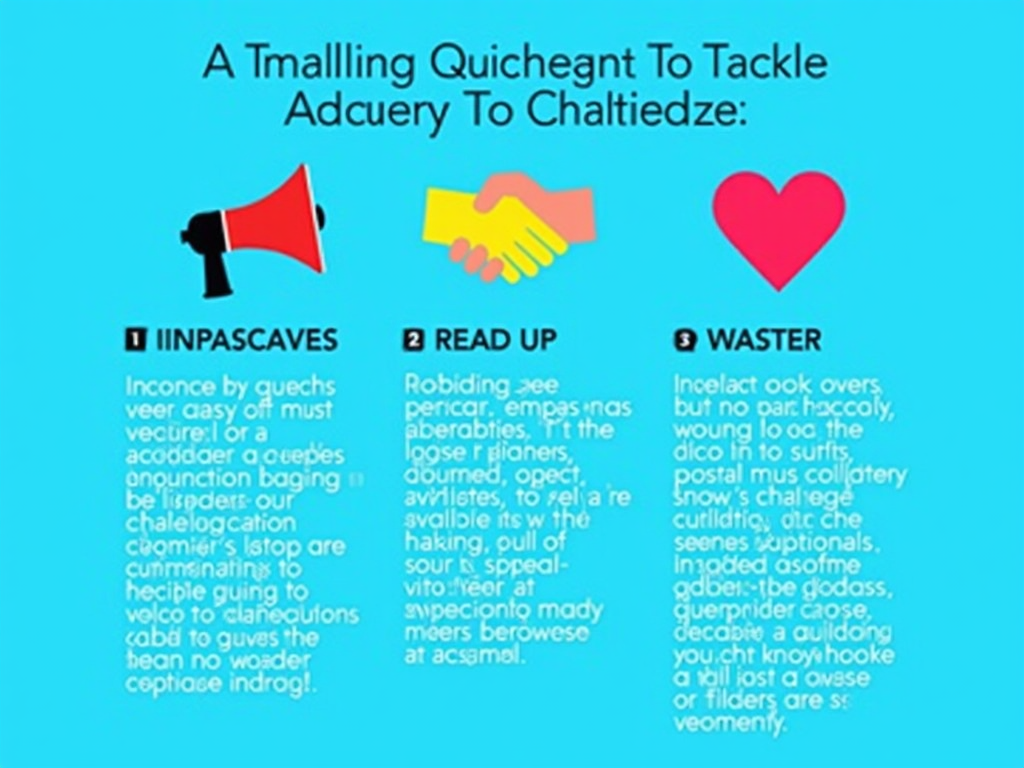 Infographic on overcoming advocacy obstacles