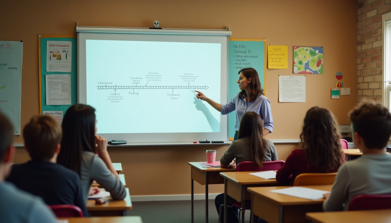 Teacher training students for a service learning program