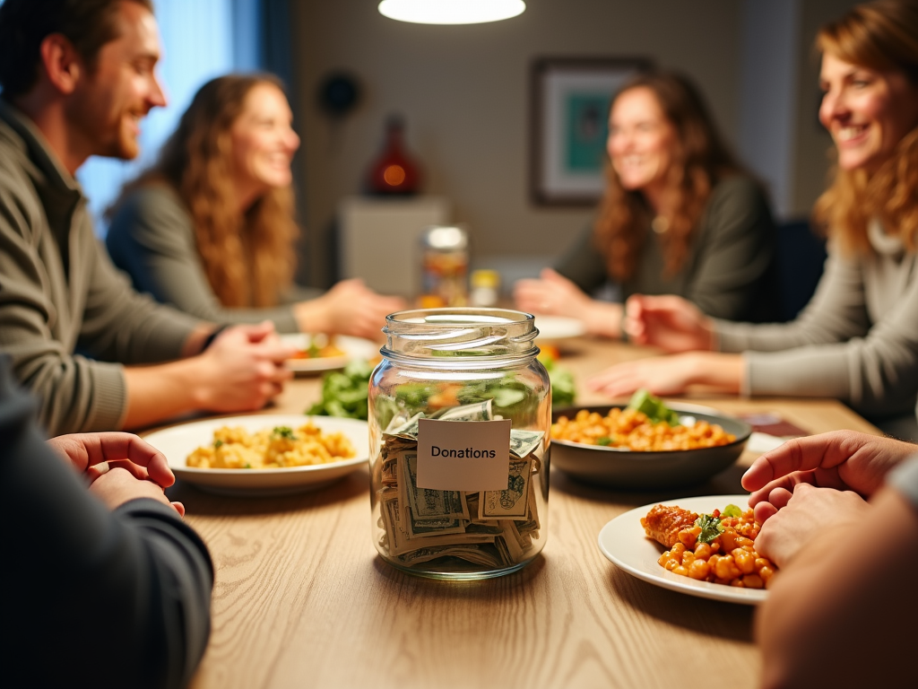 Potluck fundraiser for advocacy
