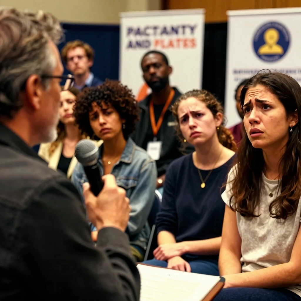 Storytelling session in advocacy campaign