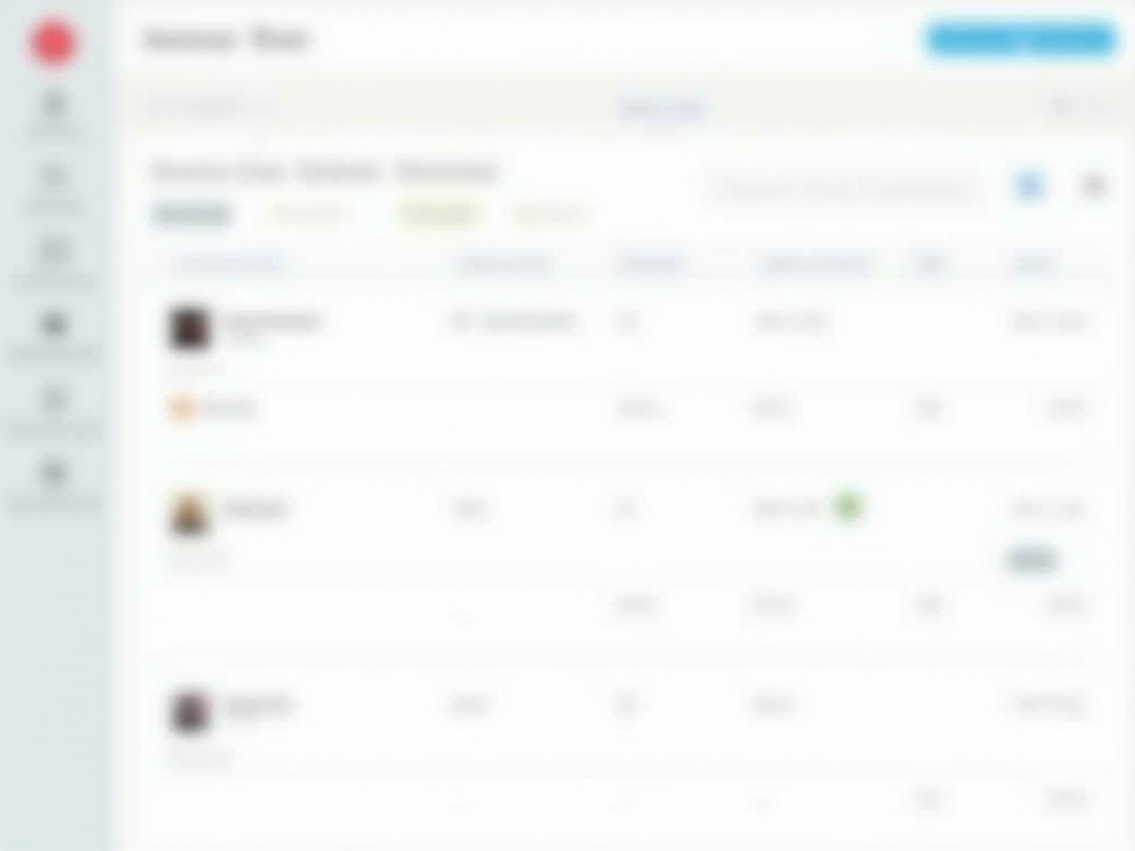 Screenshot of a volunteer management software interface, displaying features for scheduling and tracking volunteer hours.