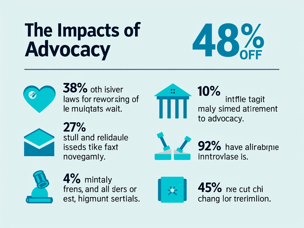 Infographic on advocacy impact